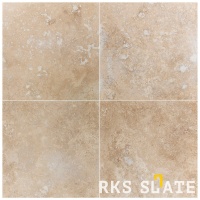 Натуральная плитка из травертина Classic Cross Cut идеальна для интерьера и экстерьера — RKS SLATE 