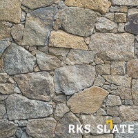 Фасадный камень RKS SLATE Sesame Yellow Quartz Loose